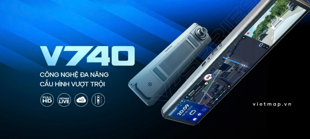 Camera hanh trinh Viet map R440