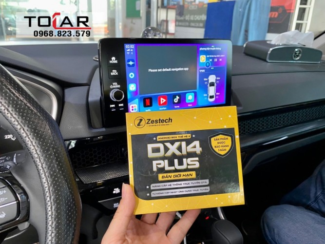 Honda CRV 2024 lắp Androi box Zestech DX14 plus thế hệ 2