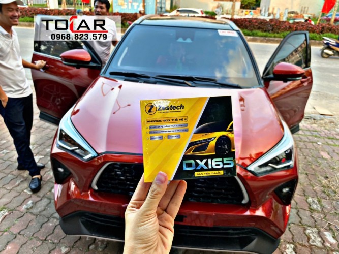 Toyota Yaris Cross 2024 lắp đặt Androi box Zestech DX165