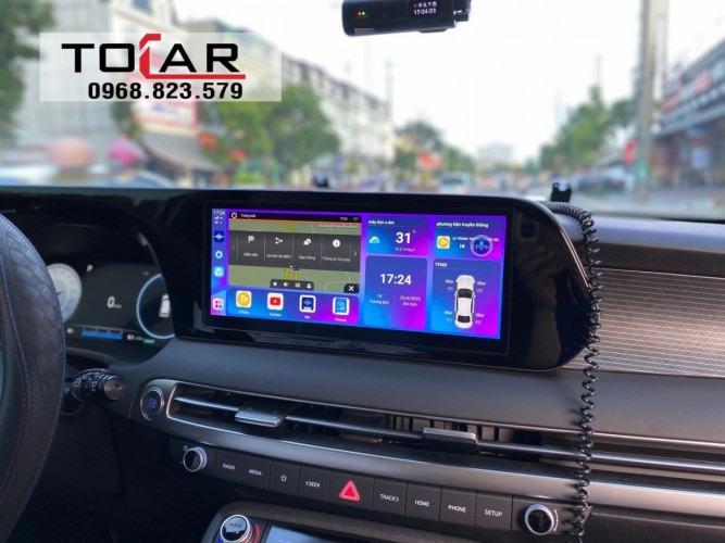 Hyundai Palisade lắp đặt Android box Zestech DX14 plus