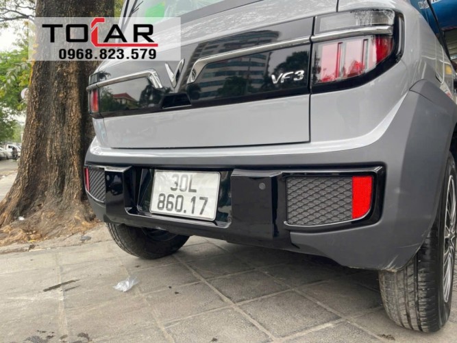 Ốp cản trước sau xe Vinfast VF3