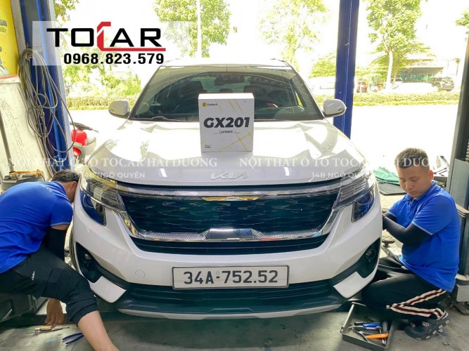 Độ đèn bi gầm cho xe Kia Seltos 2022