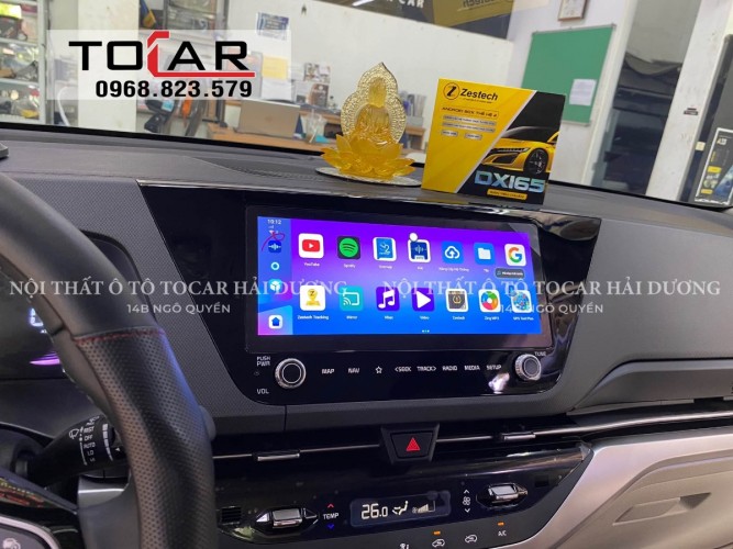 Kia Sportage 2025 nâng cấp Android box Zestech DX165