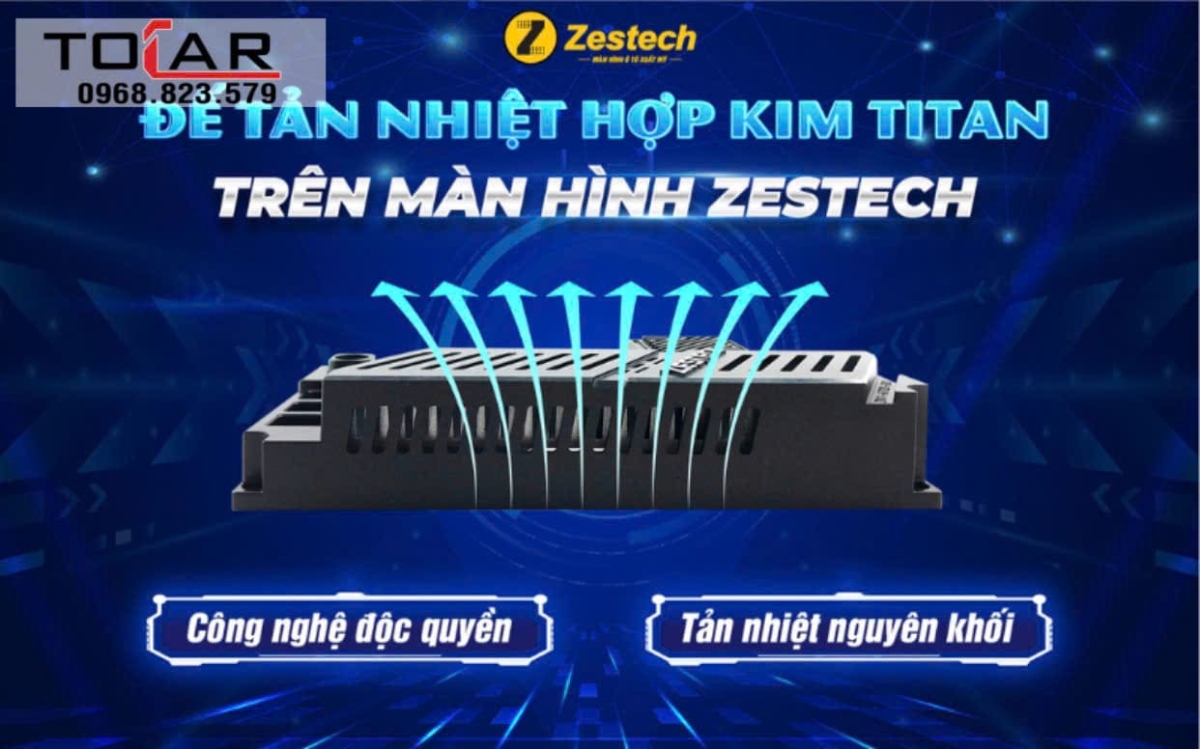 Man hinh Zestech ZX10 ban tieu chuan